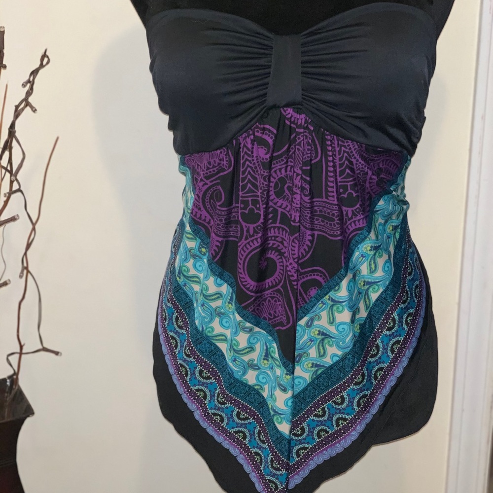 Tie handkerchief top, medium